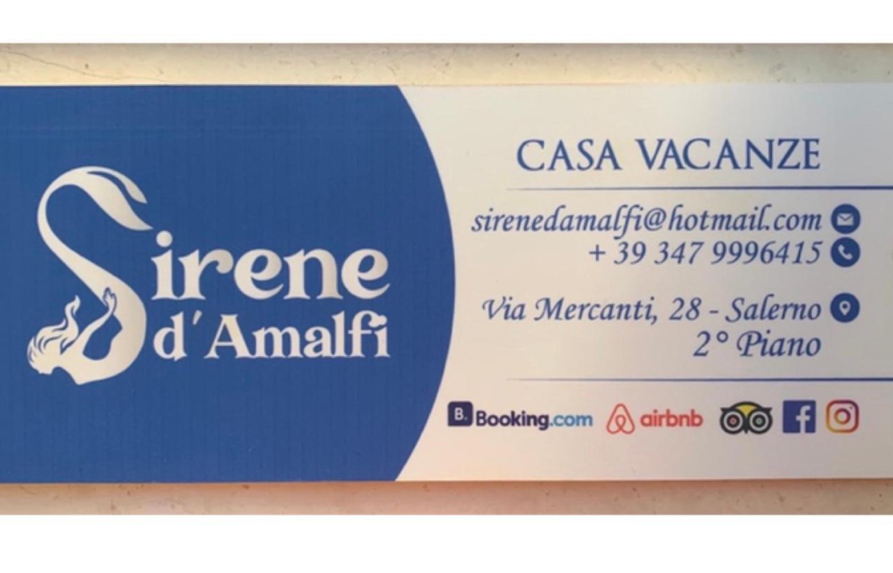 Sirene D'Amalfi Apartment ซาแลร์โน ภายนอก รูปภาพ